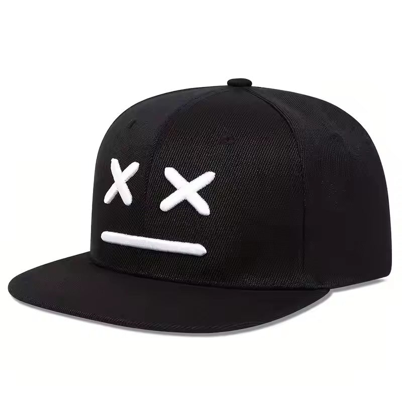 Gorra Snapback "X Eyes" "Negra-Blanca"