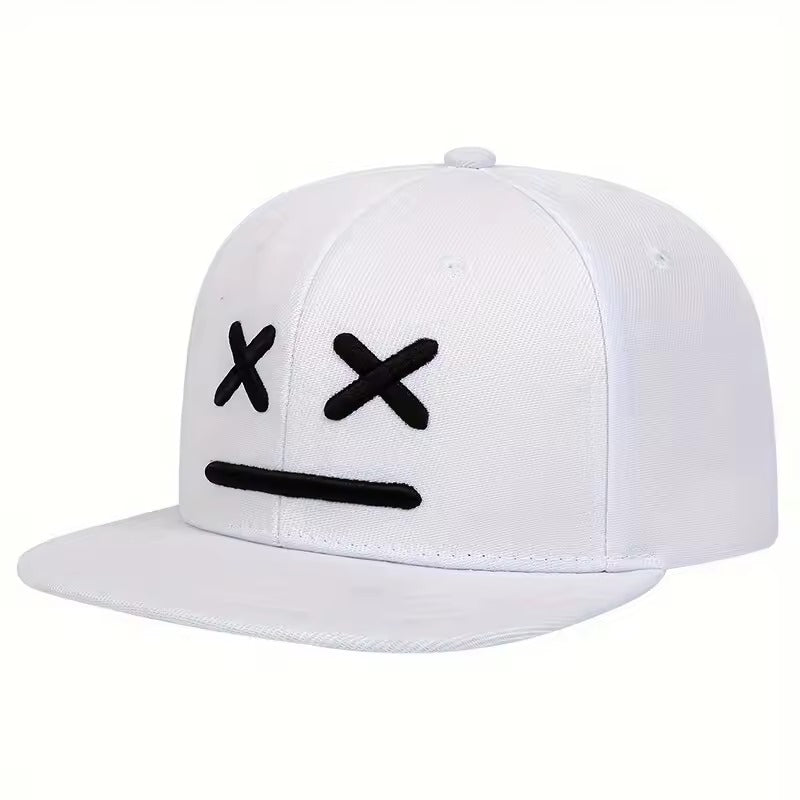 Gorra Snapback "X Eyes" "Negra-Blanca"