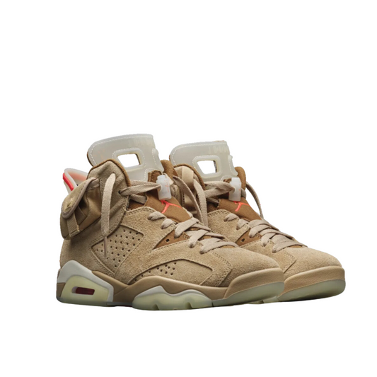 Jordan 6 "Travis Scott British Khaki"